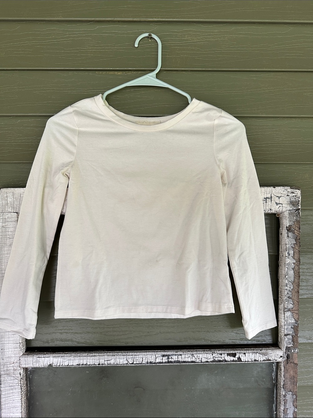 btween‎ Cream Long-Sleeve Tee for Kids